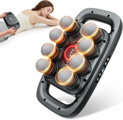 8 Head Massage Gun for Back, Shoulders, Legs, &amp; Muscle Pain Relief