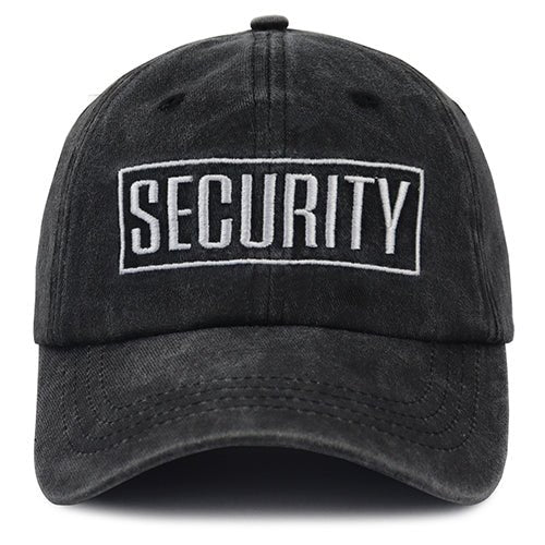 2pcs Security Hats Security Accessories Baseball Cap